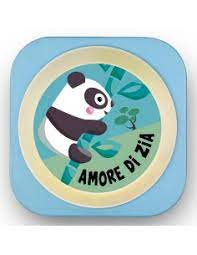 001d7e66dfc5e554e13c9da308b5e108 AMORE DI ZIA - PIATTO PANDA BABY - immagine 1