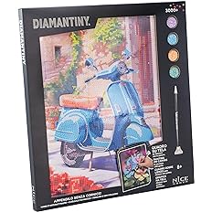 0087d740cd77ee260b53b2361f27e0ab Creative Diamantiny Quadro Retro Motorcycle - immagine 1