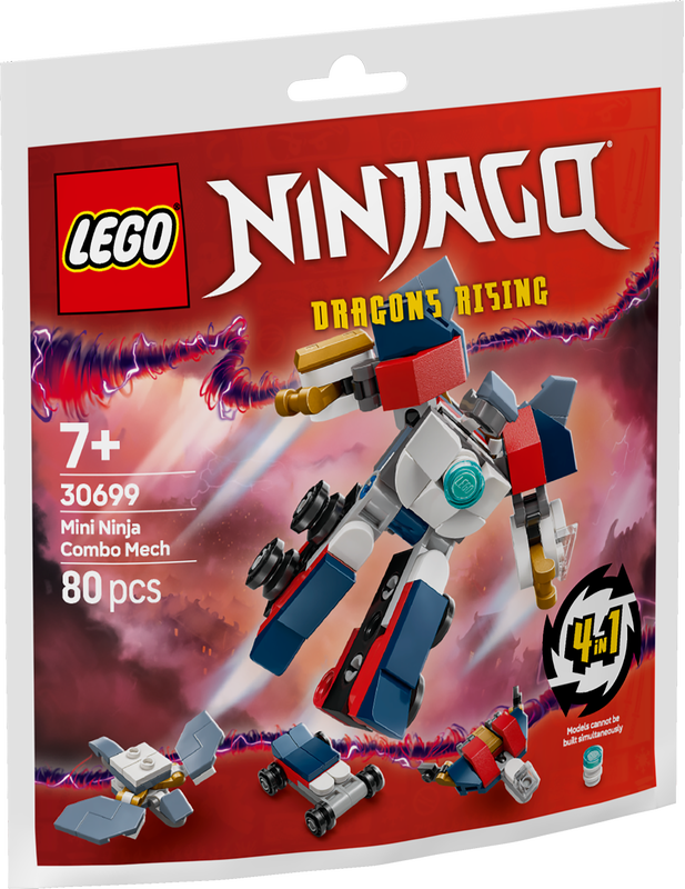 009f04e9ec796d17dc6bdc3876b226aa Lego Ninjago Mini Combo Mech Ninja - immagine 1