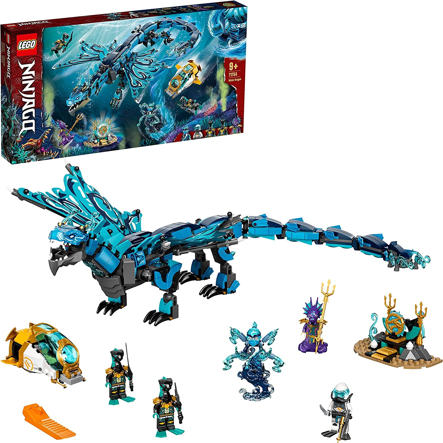 00cf95c816ae6a7254703d3ce320982a Lego Ninjago Dragone dell'acqua - immagine 1
