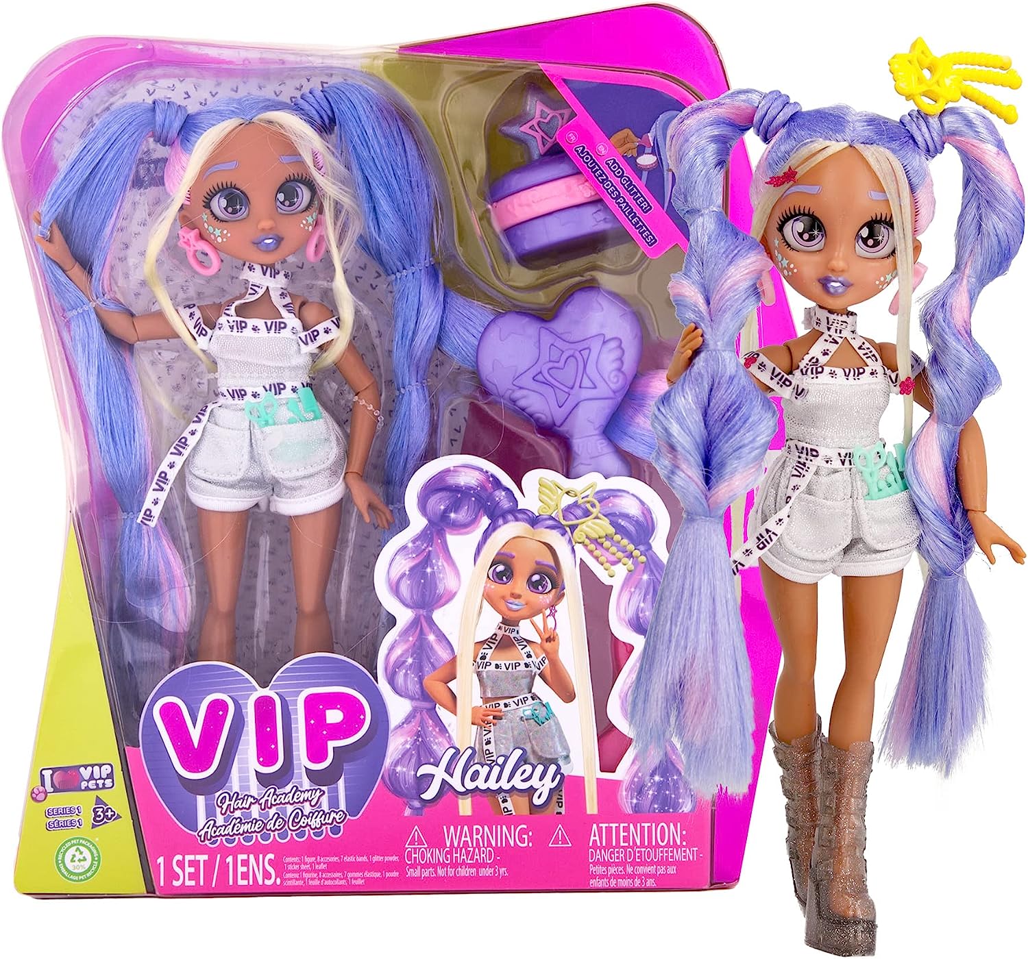 01e8d1d81e97f3e7e6c2fe1c10ff2a38 *Vip Fashion Dolls Hailey - immagine 1