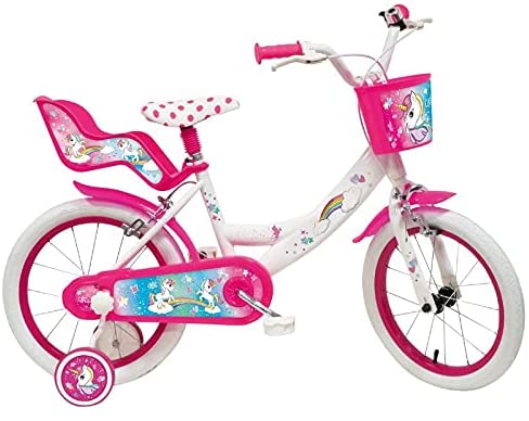 0286bc783db4c74c3fafd72a1e6d118b Bicicletta 16" Unicorno - immagine 1