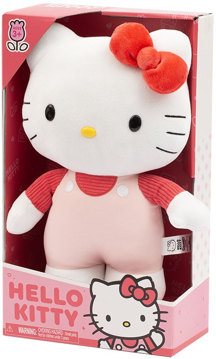02d267b8326fa5f99b76449a2bf44ea4 Hello Kitty Peluche cm. 30 Pink Cord T-Shirt - immagine 1