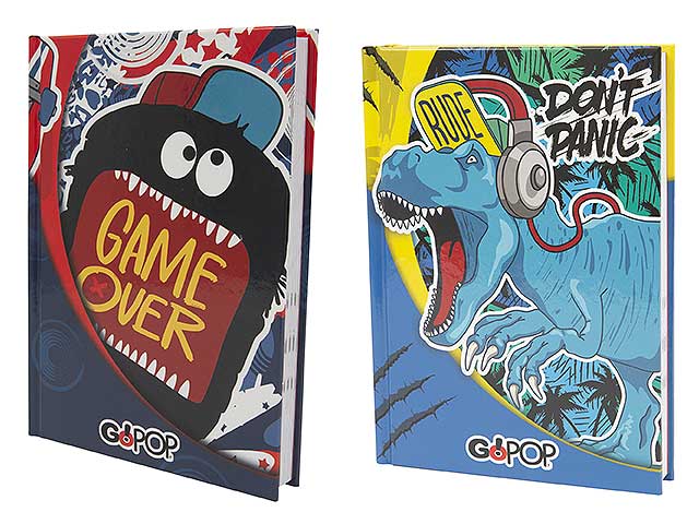 035e3f96f43e1542310abc034c1289cc Go Pop Diario 10 m Standard T-Rex/Skate - immagine 1