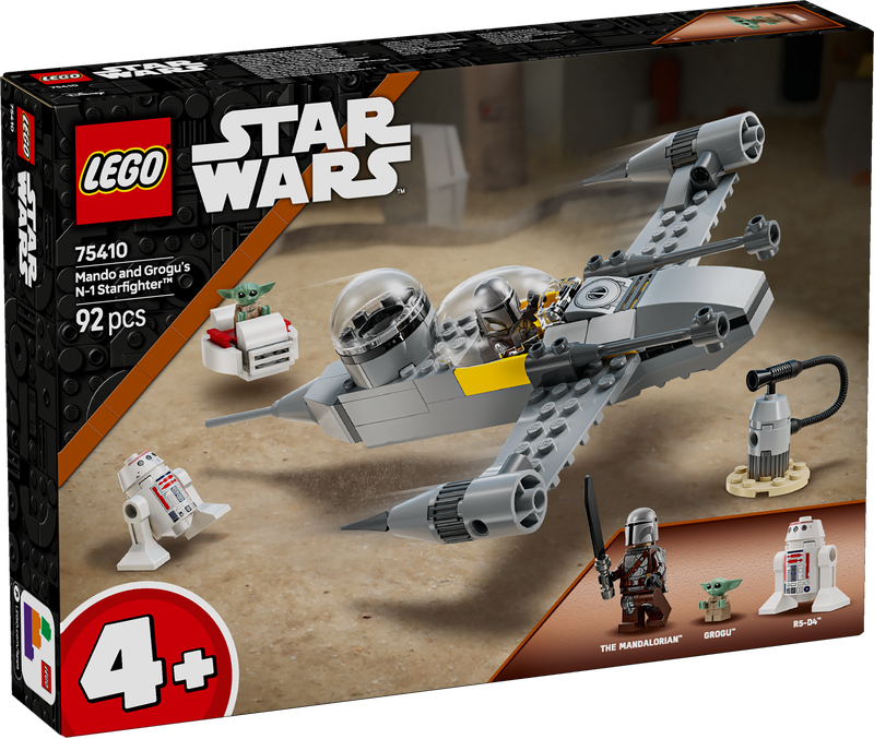 03c95abb36c13fffe3172e43936f57d4 Lego Star Wars TM N-1 Starfighter di Mando e Grogu - immagine 1