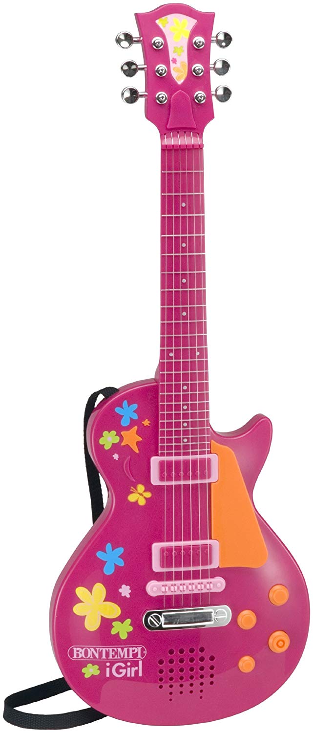 0416695745df1ad31ffaed6fddfedd14 Bontempi Chitarra Rock Elettronica Girl - immagine 1