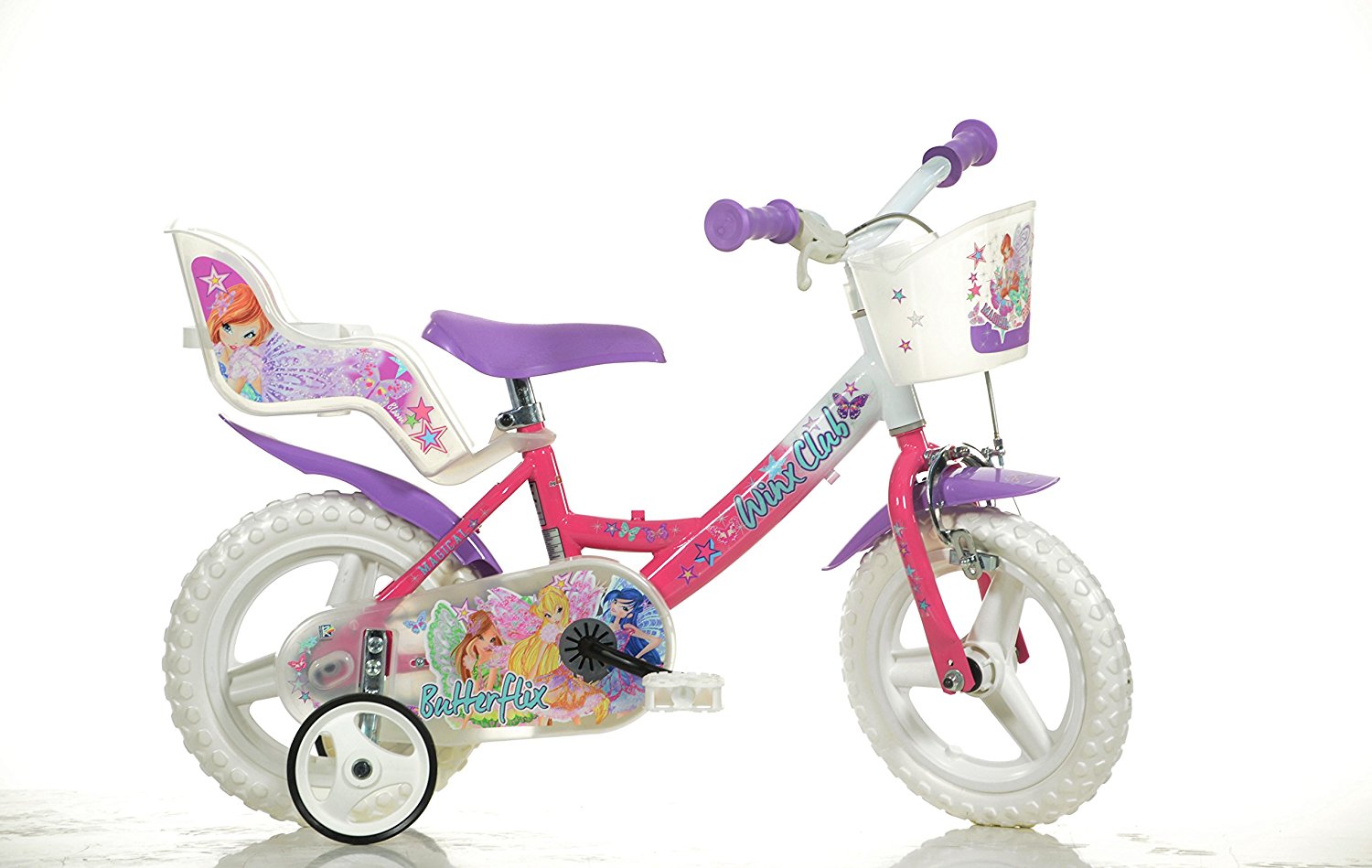 0483f69f1091a88651a36b84d0c0dc60 Bicicletta 12" DINO Winx Serie 7 - immagine 1