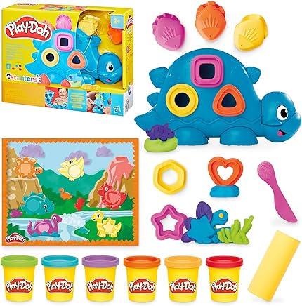 04d54741e60559f075f2f571450a444e Play-Doh Il Mio Primo dino Forme e Colori - immagine 1