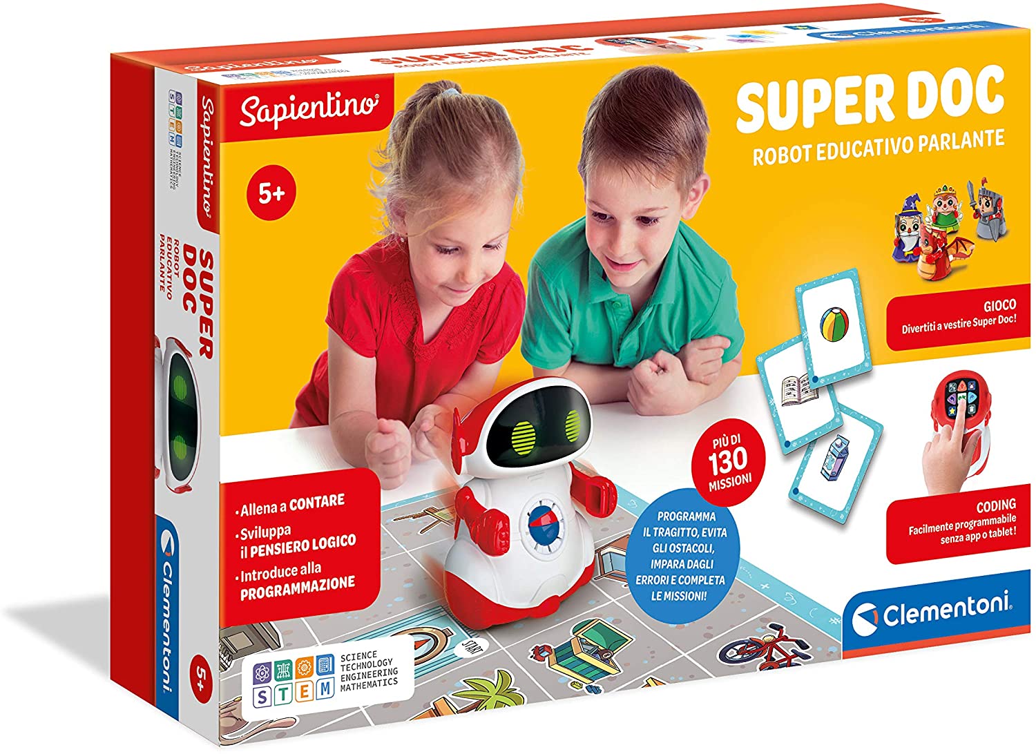 04ff3bbffb0856ce8e8364b5bd52dddf *Sapientino Super Doc Robottino Educativo - immagine 1
