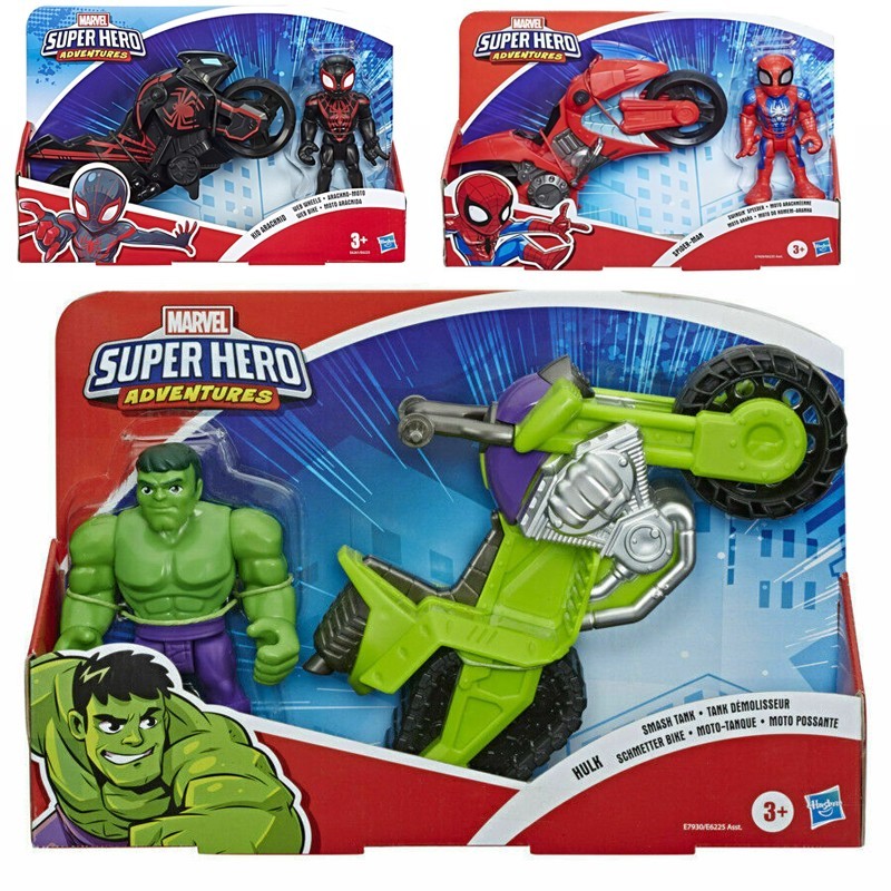 0573db9081af7b08ea8fd795ea35b06b Mini Mighties Avengers Pers Ass. con moto - immagine 1