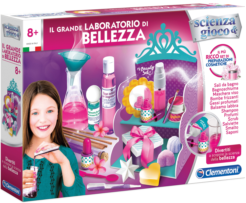0582c7137b002550320e952b4e516d7f Clementoni Il Grande Laboratorio di Bellezza - immagine 1