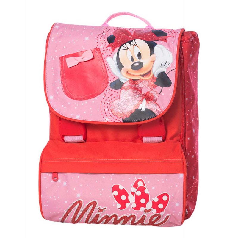 0693a181fcaadc63789cc494aa07ae56 Minnie Pink Zaino estensibile con gadget - immagine 1