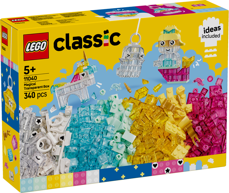 0700dbf43b0cab116482429c4ce051ee Lego Classic Scatola magica trasparente - immagine 1
