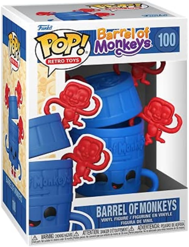 075599e8a04de4253679c929f10b8897 FUNKO POP BARREL OF MONKEYS - BARREL OF MONKEYS - immagine 1