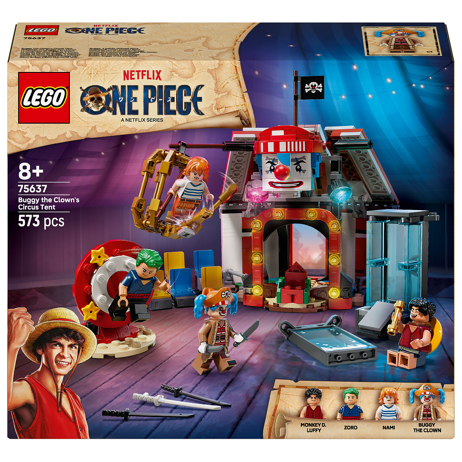 07e4586b323d7c234a4df10b21a5c9ad Lego ONE PIECE La Tenda del Clown - immagine 1