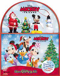 0870d403e9b358293373f4dd91e4937d NATALE MICKEY&FRIENDS LIBRO GIOCAKIT - immagine 1
