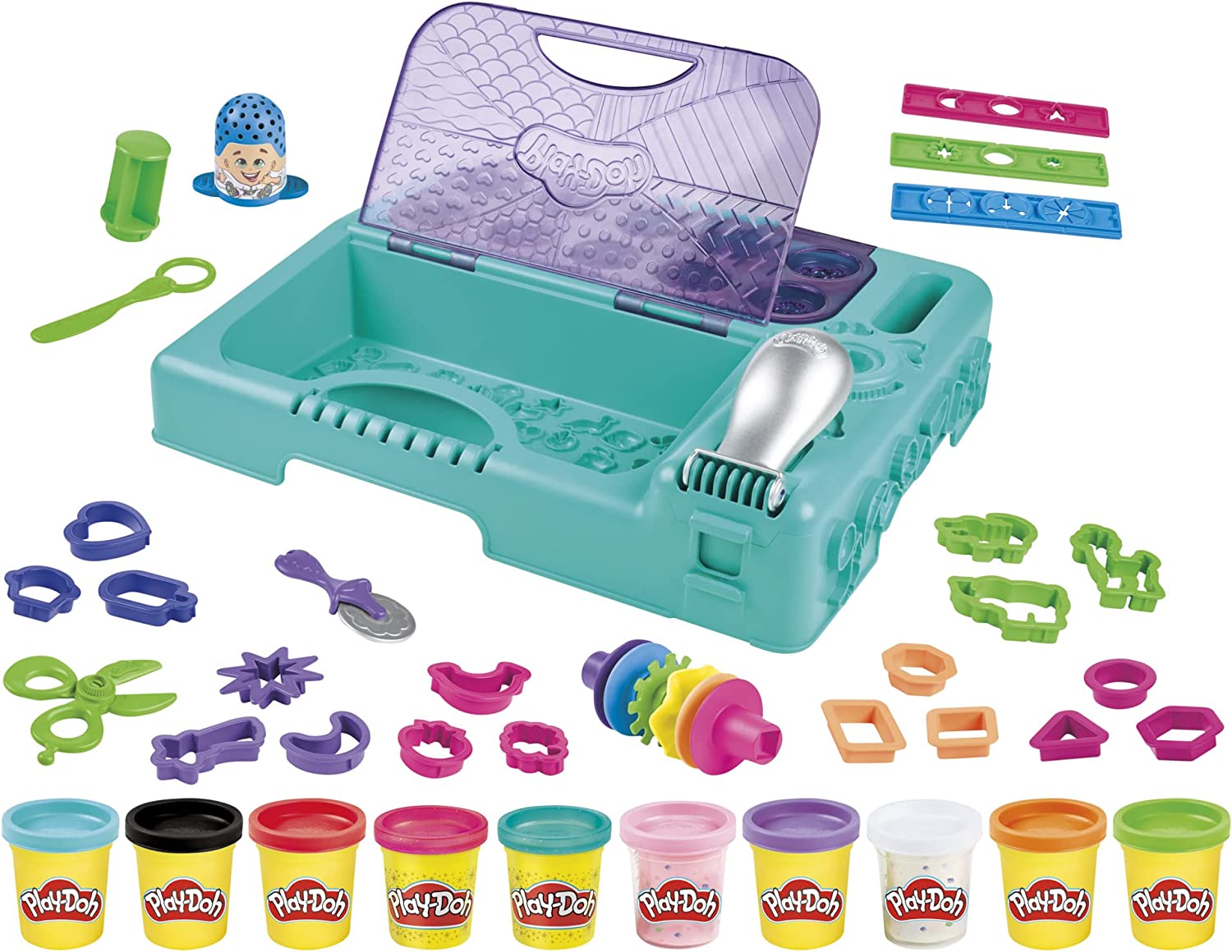 08df6b807471cd488f46a83c8a379b4d Play Doh La Valigetta per Creare - immagine 1