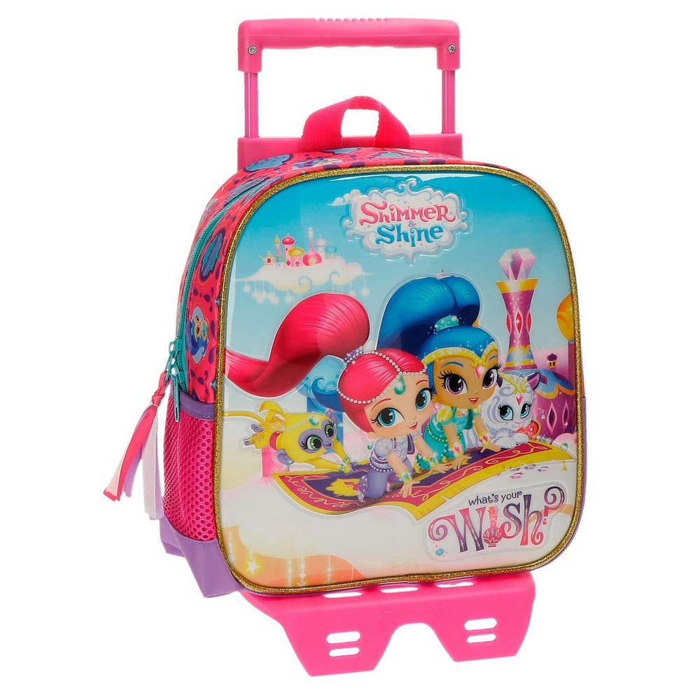 09427158b7635dc3a48f2791442f38fb Shimmer & Shine Zaino Asilo Trolley - immagine 1