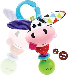 09732192b42f6ac3e8bb0cd7018804b4 Yookidoo Sonaglino SHake Me Rattle Cow - immagine 1