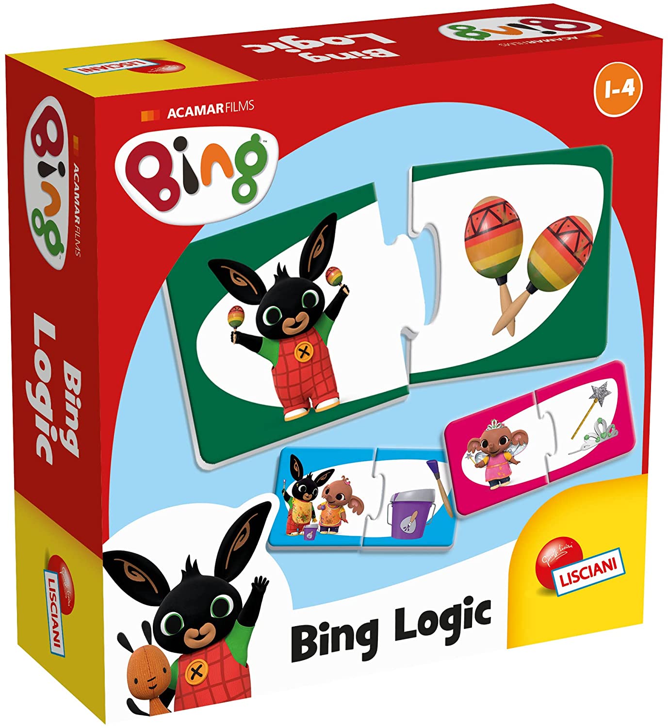 09e06de6ccebcbfe9583f527d42bf5b9 Lisciani Bing Games - Bing Logic - immagine 1