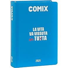 0a048638da1b50d1f486d8bf787cb3fd AGENDA COMIX 16M MINI CYAN - immagine 1