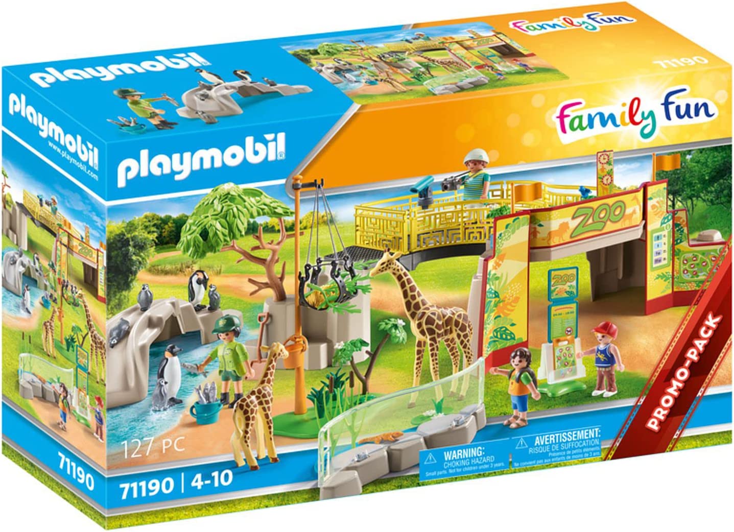 0c41d7fa470036c7f87498456602923e *PLAYMOBIL PROMOPACK AVVENTURE ALLO ZOO - immagine 1