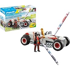 0c61eec29d713880626bee1866d59bd3 PLAYMOBIL COLOR: AUTO DA CORSA - immagine 1