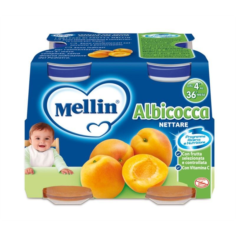 0c926c4a736c8c06318099b281d14efc Mellin Nettare Albicocca Ml.125x4 - immagine 1