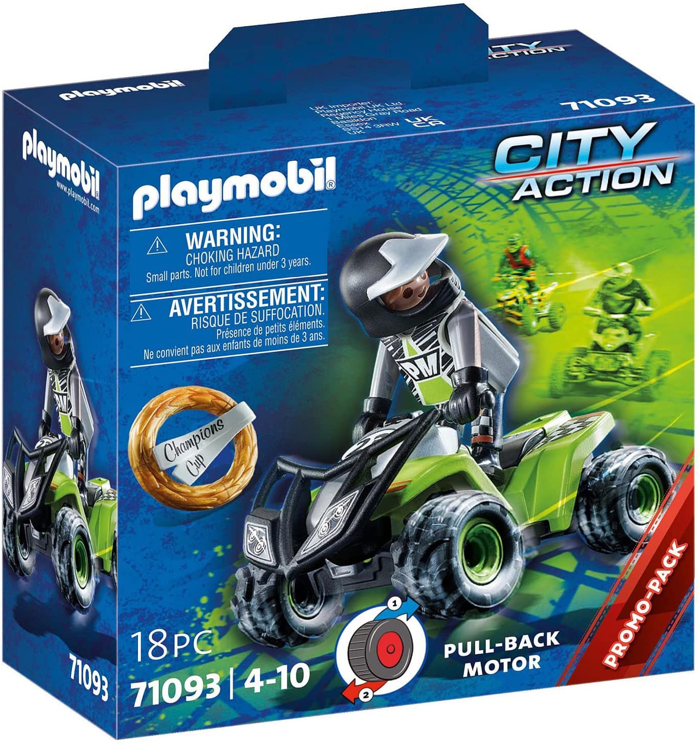 0cc3fae1552596432d9017ff62ee4cdc Playmobil QUAD RACING - immagine 1