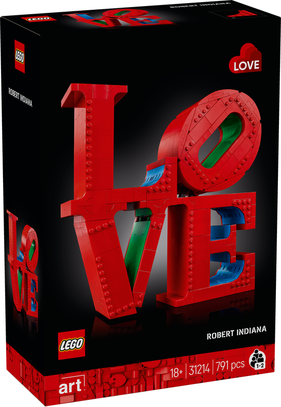 0d36fe9bb3fae57a0c487c2319d88a90 Lego ART Love - immagine 1