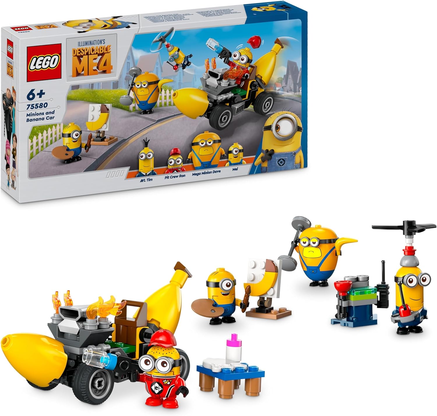 0da9be1b8835b4ae679aff04c1f27141 Lego Minions e l'auto Banana - immagine 1