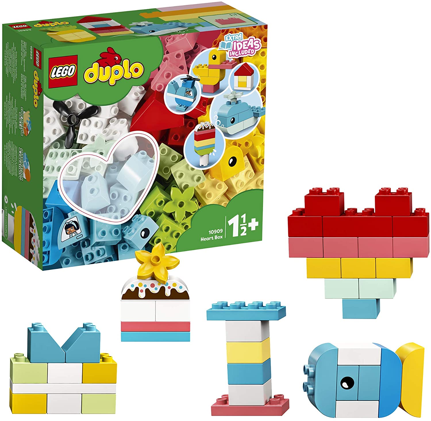 0dd001bbbb6893adbabfecf6d5e09de5 Lego Duplo Scatola cuore - immagine 1