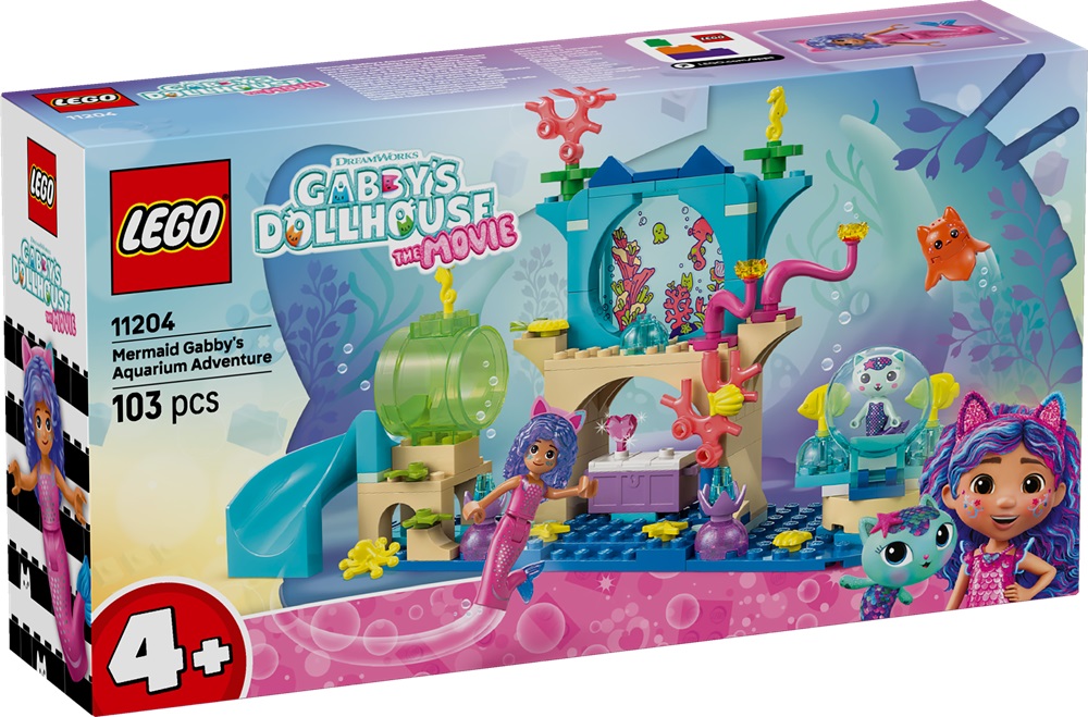 0e58146baf06421bfcc88b2cb53a8935 Lego Gabby's Dollhouse Avventura nell'acquario di Gabby sirena - immagine 1