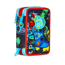 0e67c9f6d3a26d7a260177cb928c8933 ASTUCCIO 3 ZIP SJ GANG GAME-LED BOY - immagine 1