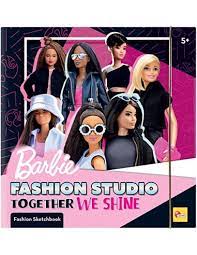 1034f12a8e1c5a55bebafc04a3cfb626 Lisciani Barbie Sketchbook Together We Shine - Fashion Studio - immagine 1