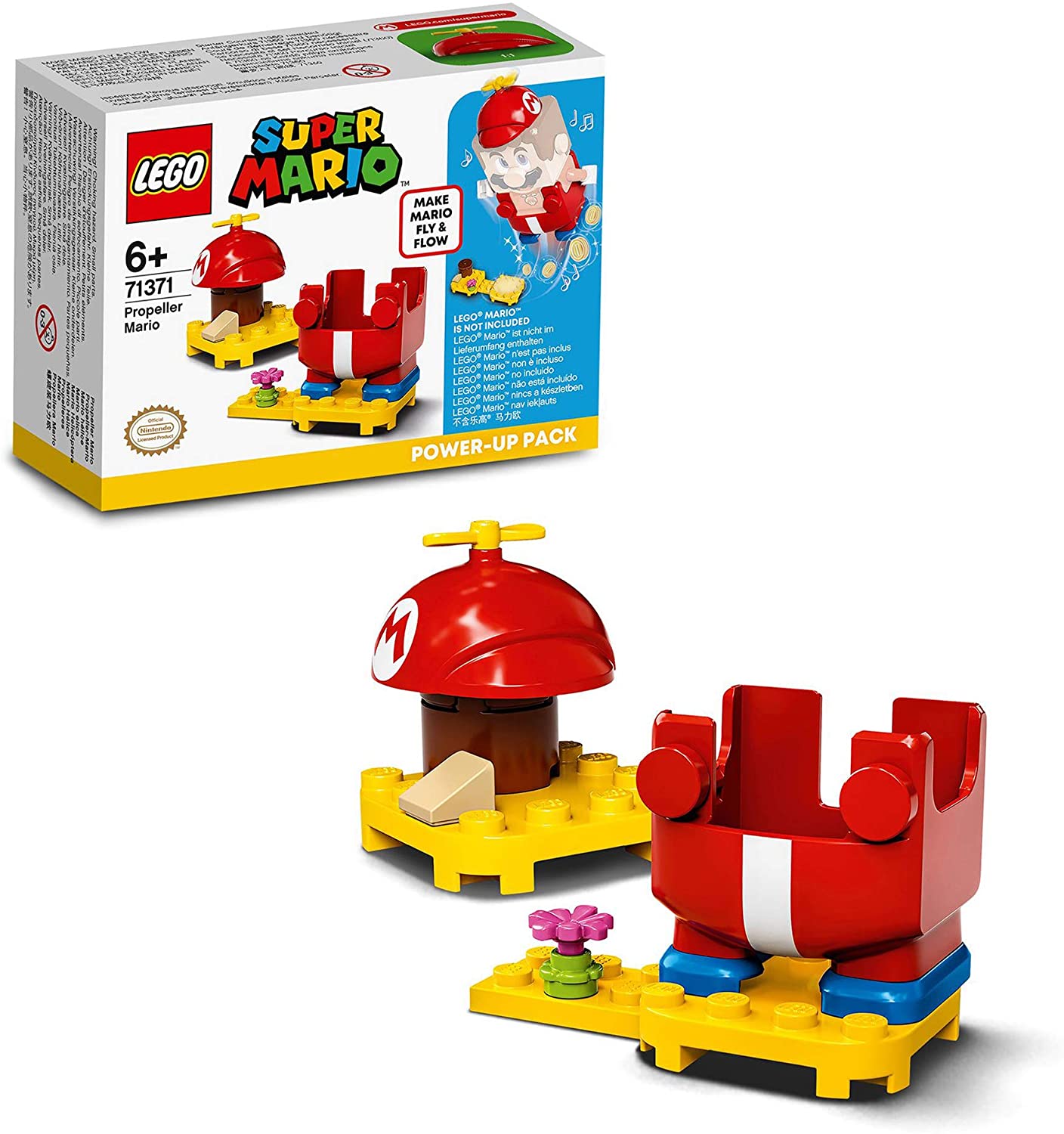 107279f188c273b8723d6f3230e753b5 Lego Super Mario Power Up Pack - Mario Elica - immagine 1