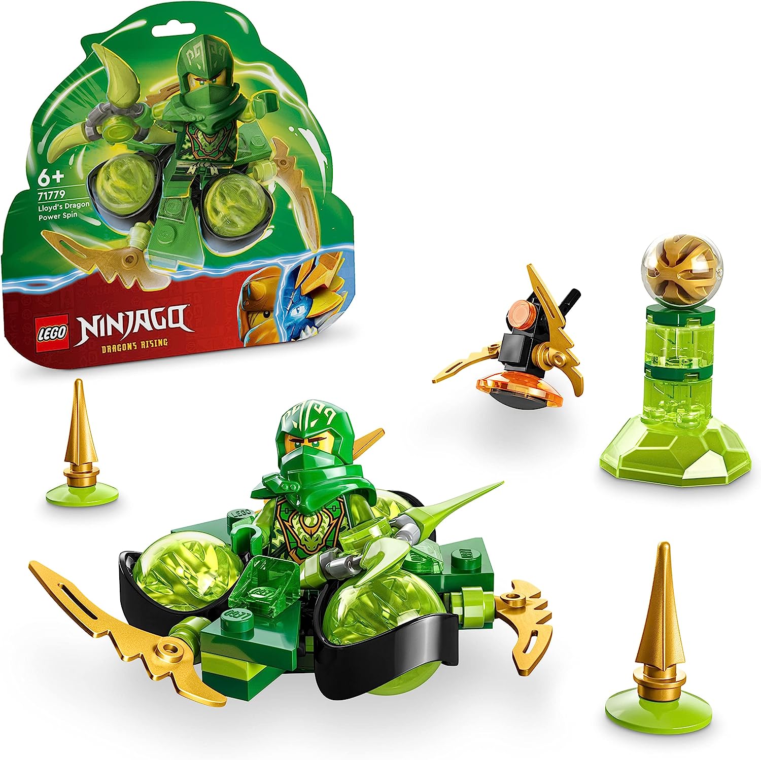 1079f418acb40e98faf8d0de224192c2 Lego Ninjago Spin Power Dragon di Lloyd - immagine 1