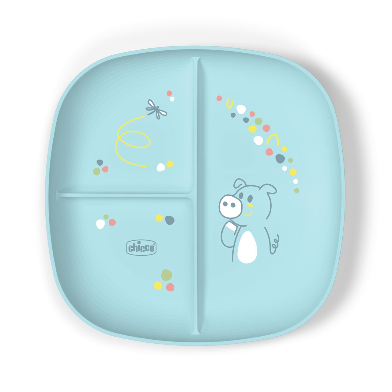 11434fa42643560a8f614280fe183daa CHICCO PIATTO PORZIONATO 12M+ AZZURRO - immagine 1