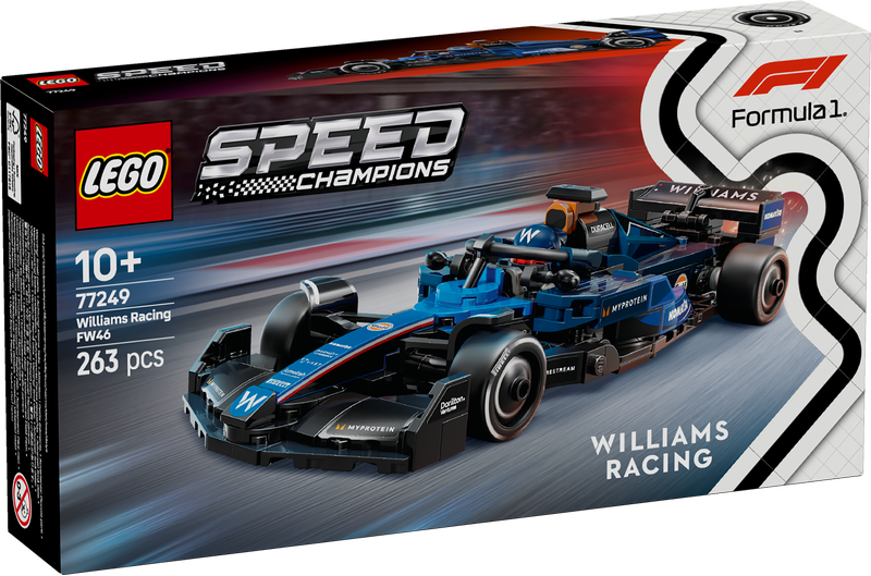 11a8a8804d23bb3de1fb41ff2dfd8f7d Lego Speed Champions Auto da corsa F1 Williams Racing FW46 - immagine 1