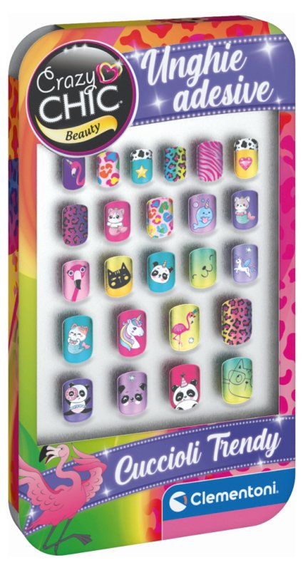 11b4c8602ec933514d3b4ae82346f7f6 Crazy Chic - Unghie adesive Animali - immagine 1
