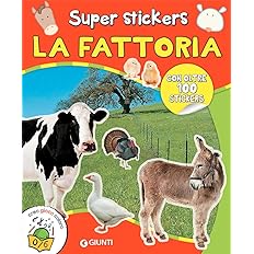 1222e5431c265ba0a1914327bd7a3165 SUPER STICKERS. LA FATTORIA - immagine 1