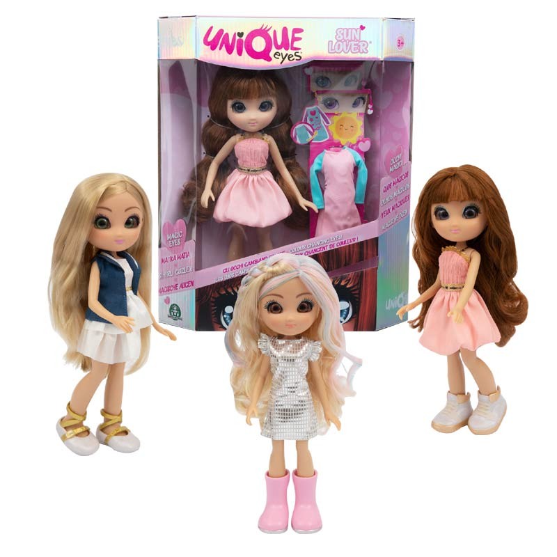 1245e9a61e2fd9915df5e6ebd2d22f82 *Unique Eyes Fashion Doll Sun Lover - immagine 1