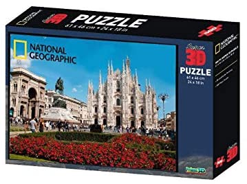 1278f4815e0572d24dc48d4b37fa7c37 Prime 3D Puzzle WORLD IN 3D: Duomo di Milano - immagine 1