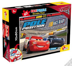 12d779d435bac7ab3e6398026a68344e Puzzle Lisciani Double Face MAXI 60 PZ. Cars3 - immagine 1