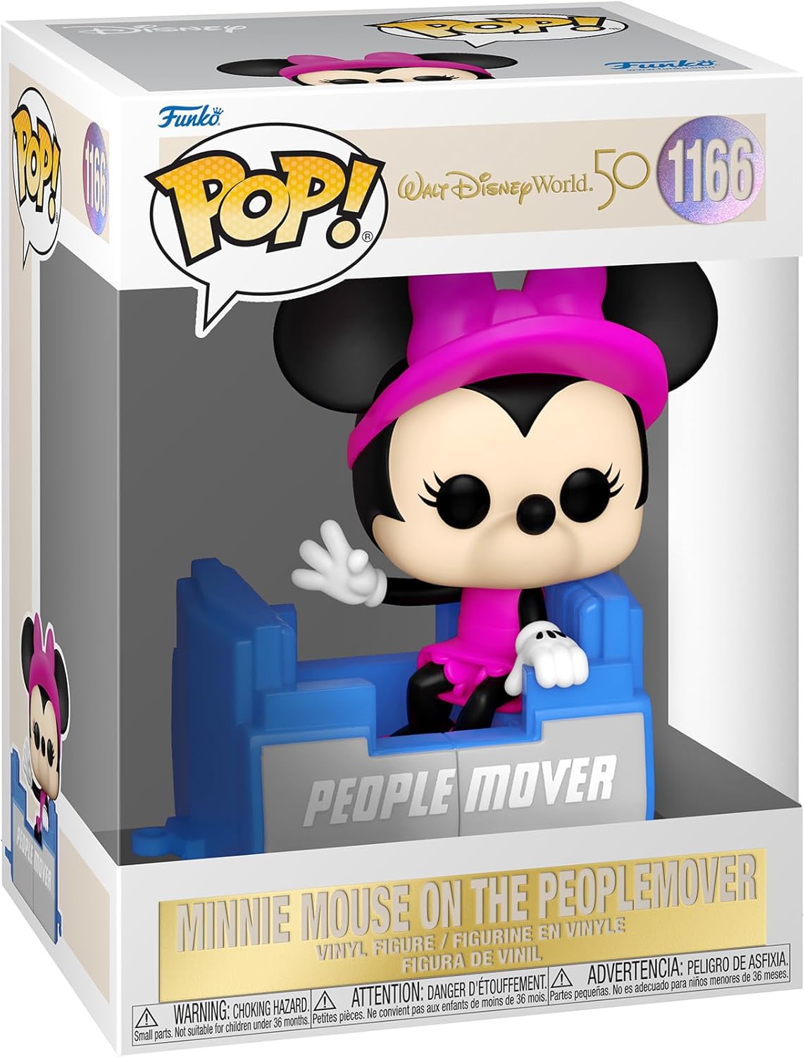 1365c04fc479f381d878be27c97a9714 FUNKO POP Disney: WDW50 - People Mover Minnie - immagine 1