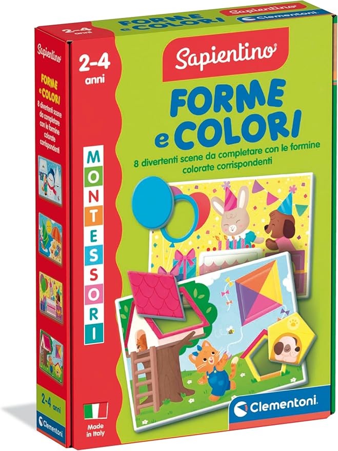 148ab61f2e0eaf42ae32f256cde64039 Clementoni Montessori - Forme e Colori - immagine 1