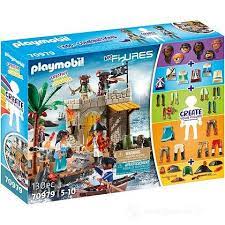15a4bdcb02af092bff710d9edf4578f9 PLAYMOBIL My Figures Isola dei Pirati - immagine 1