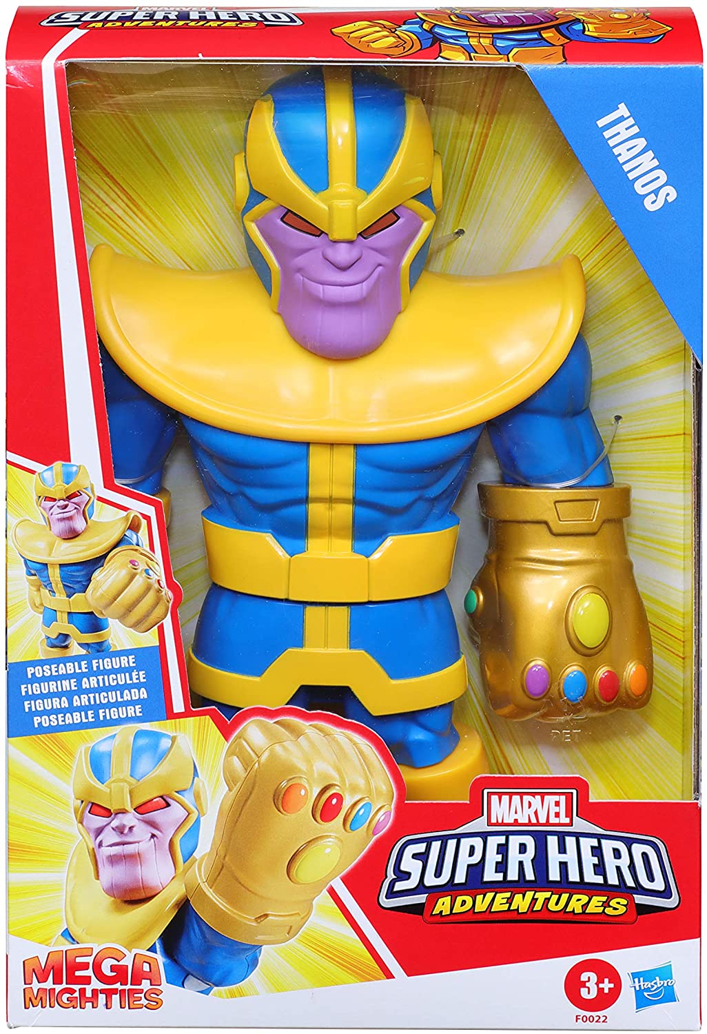 1640a77fb8be0323ec81b0c9d32402a4 Mega Mighties Avengers Pers. Cm. 25 Thanos - immagine 1