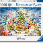 Ravensburger Puzzle 1000 pz. Natale con  Disney