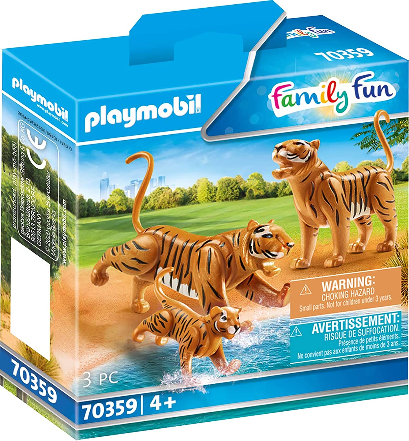 16a5ce7489f81327ae1a1b1595ccfc3c Playmobil Famiglia di Tigri - immagine 1